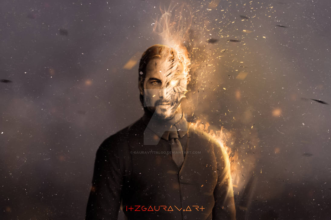 Keanu Reeves as Ghost Rider by Gaurav777Algo on DeviantArt