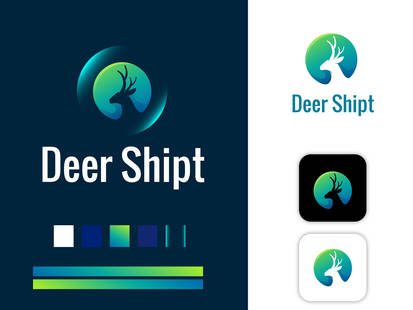 Deer Logo Design | Modern Logo | Tech Logo