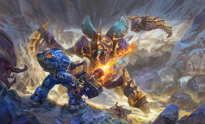 Tychus vs Anub'Arac