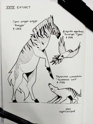 24 - Extinct (Inktober 2021)