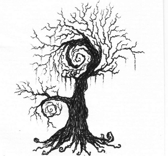 Psychedelic tree by MehrunesDagon on DeviantArt