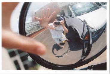 Reflection in Fisheye Mirror