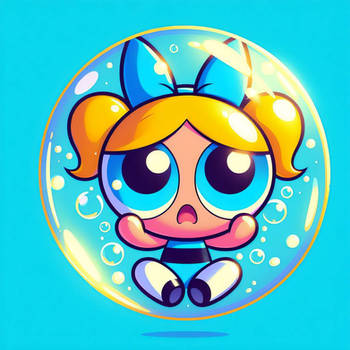 Bubbles trapped in a bubble 