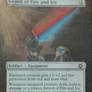 mtg altered sword of fire and ice