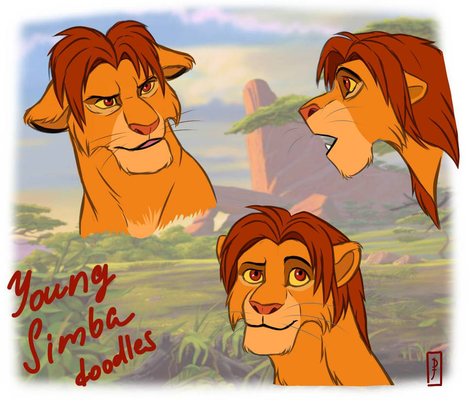 Young Simba doodles by jashindepressedclown on DeviantArt