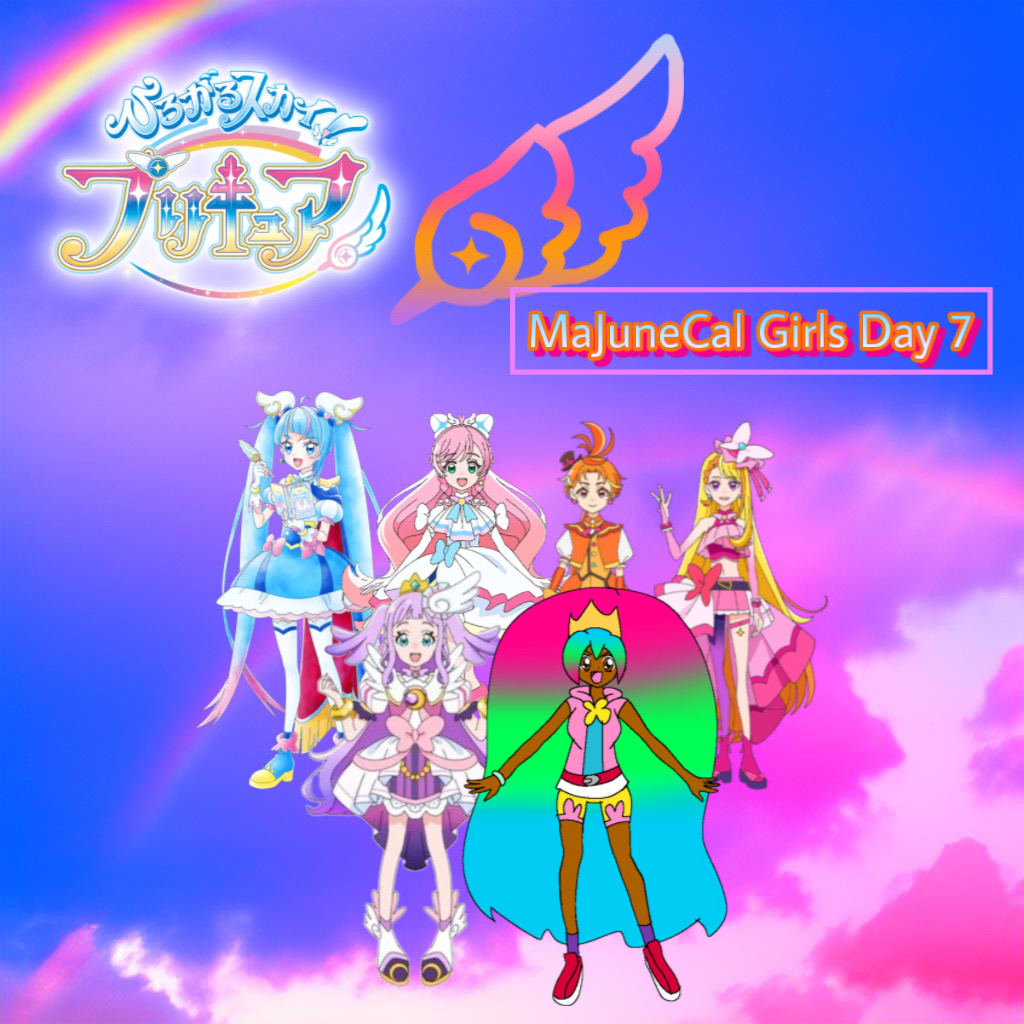 MaJuneCal Girls Day 7: Hirogaru Sky Precure by StarshineSarahJones on  DeviantArt