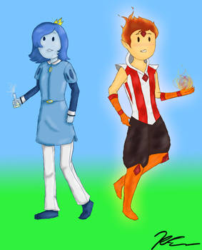 Adventure Time Style Football Princes