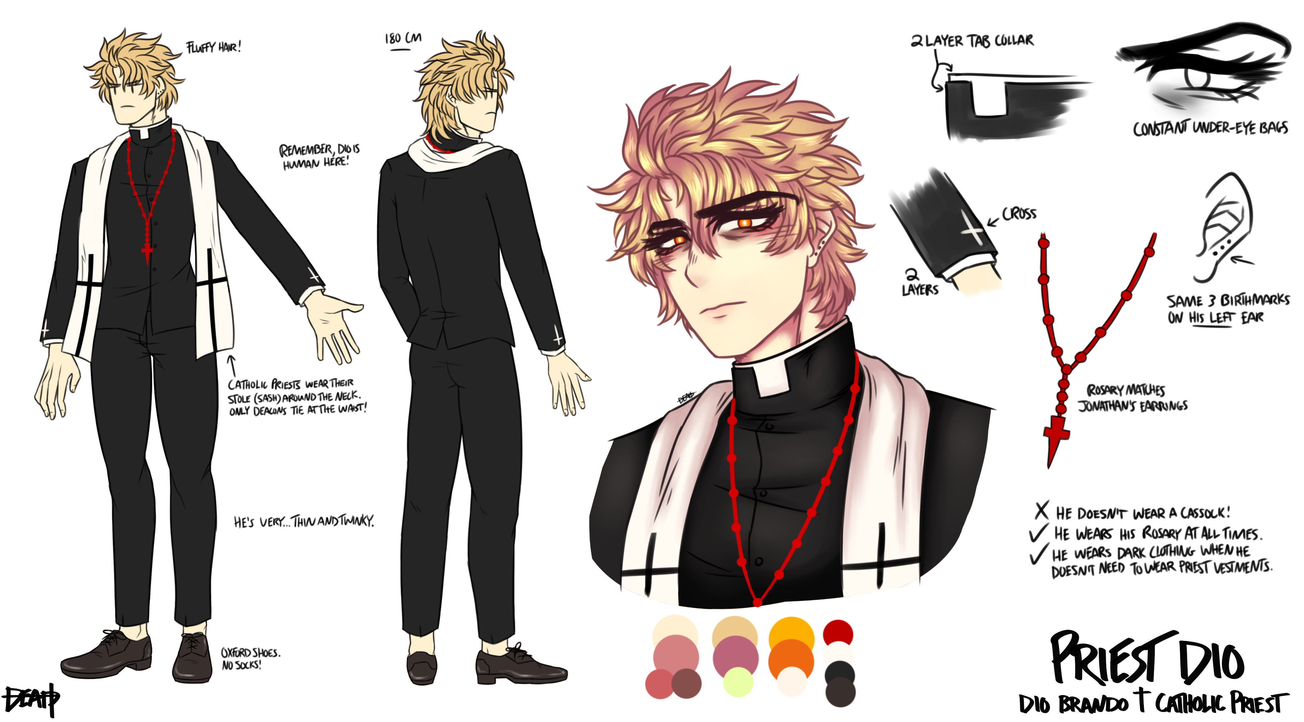 JJBA: Karina Torroja Zeppeli reference sheet (SDC) by MiriamP on DeviantArt