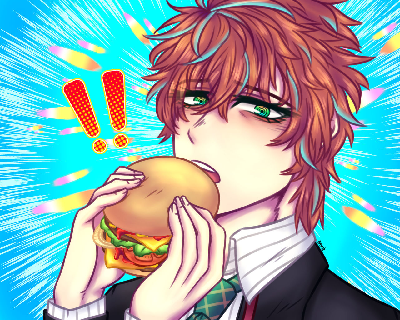 Doppo Eat Cheeseburger