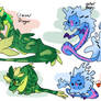 Mock Pokemon starters