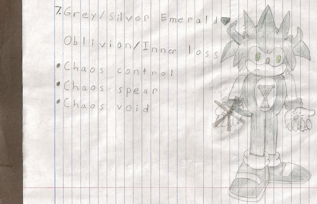 Silver emerald sonic