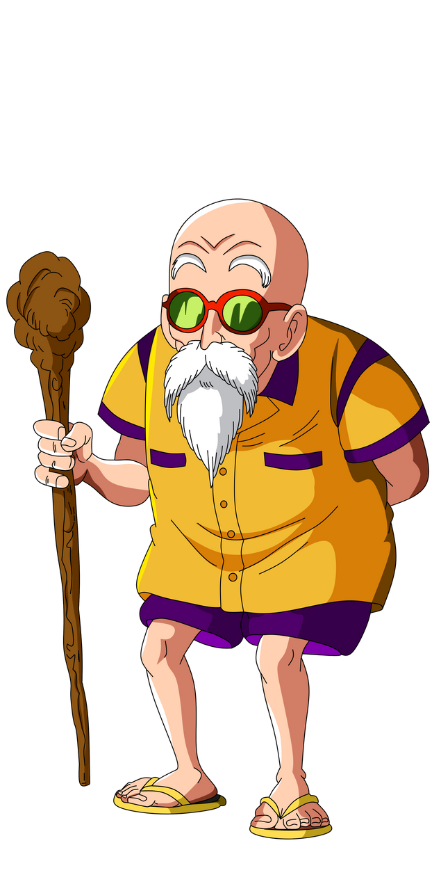 Master Roshi On Red Robe Master roshi Red ribbon saga by YGODM by YGODM on DeviantArt