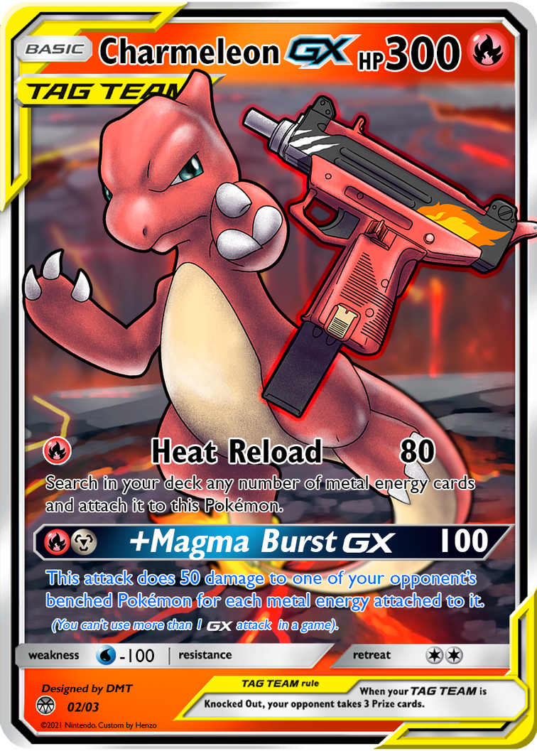 Charmeleon Card By Henzos88 On DeviantArt