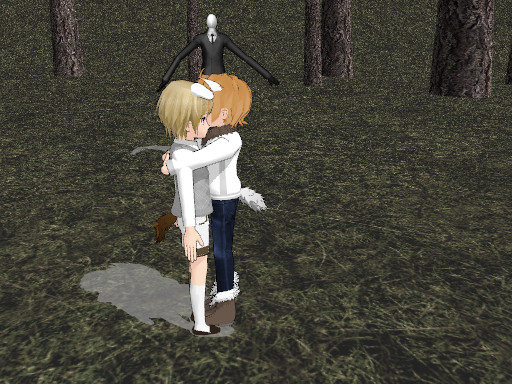 MMDxHetaliaxSlender: In the Forest