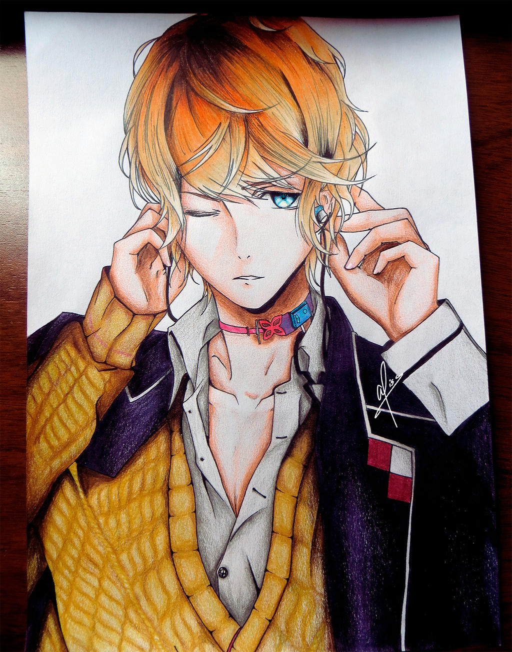 Shu Sakamaki Diabolik Lovers By Aliss Ale On Deviantart