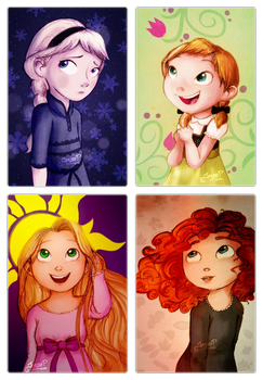 The Four Seasons - [mini] CGI Princesses