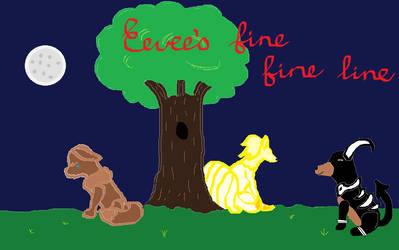 Eevee's Fine Fine Line