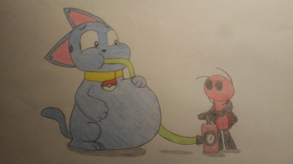 Deviantart Inflation Itchy Inflation Tourture by glitchy21 on DeviantArt