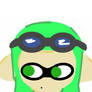 Elizabeth the lime green Inkling