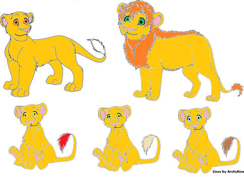 Lion Family Adopts- CLOSED