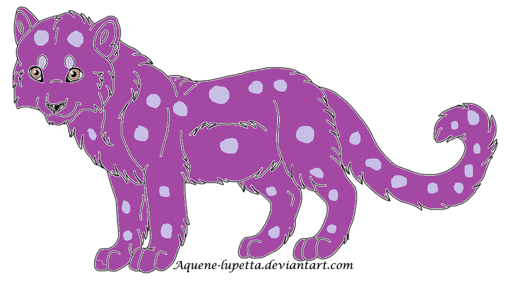 Unnatural Snow Leopard Adopt- OPEN