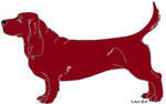 Red Basset Adopt- OPEN