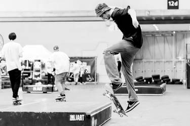 Young man skateboarding 1