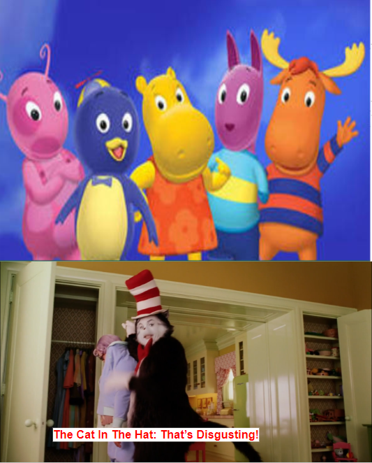 Backyardigans Cat The Cat In The Hat Calls Backyardigans Disgusting by RubyGillmanRocks ...