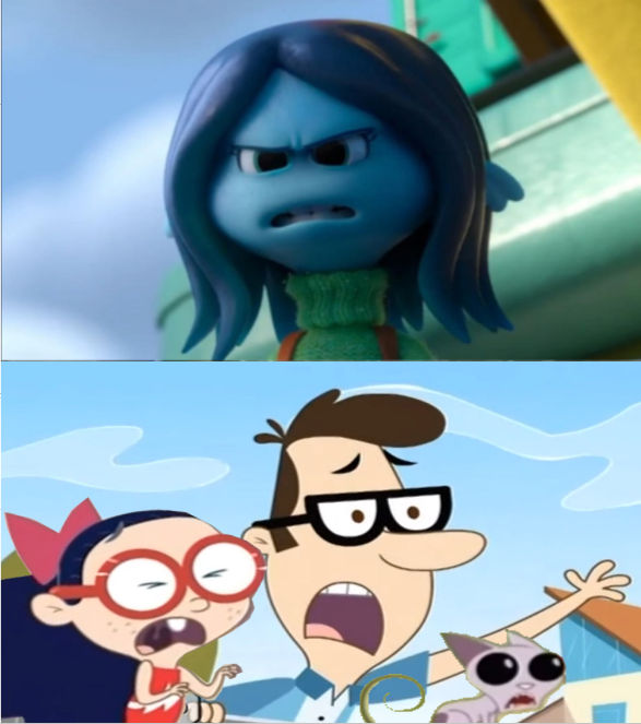Ruby Gillman Gets Angry At Burt Millie And Mr. Kat by RubyGillmanRocks ...