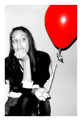 so here it is a red balloon