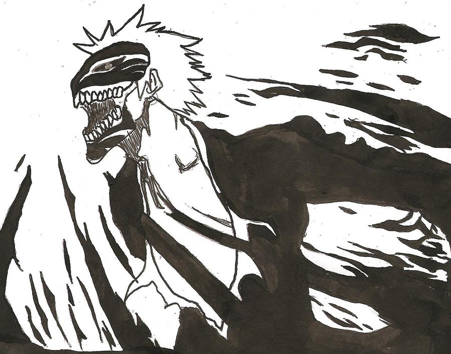 Ichigo in hollow mask