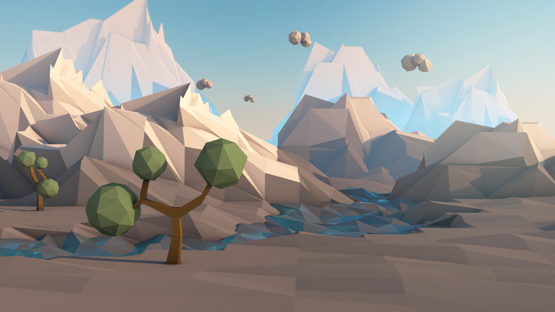 Low Poly Journey