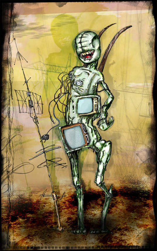 Cablevision Deviantart Cable Guy by herod on DeviantArt