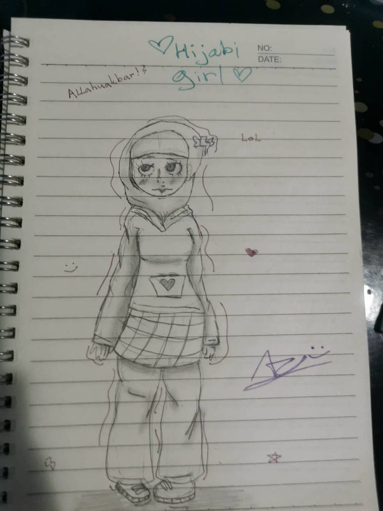 Draw A Hijabi Girl By Malaysiaaidraws On Deviantart Draw A Hijabi Girl By Malaysiaaidraws On Deviantart