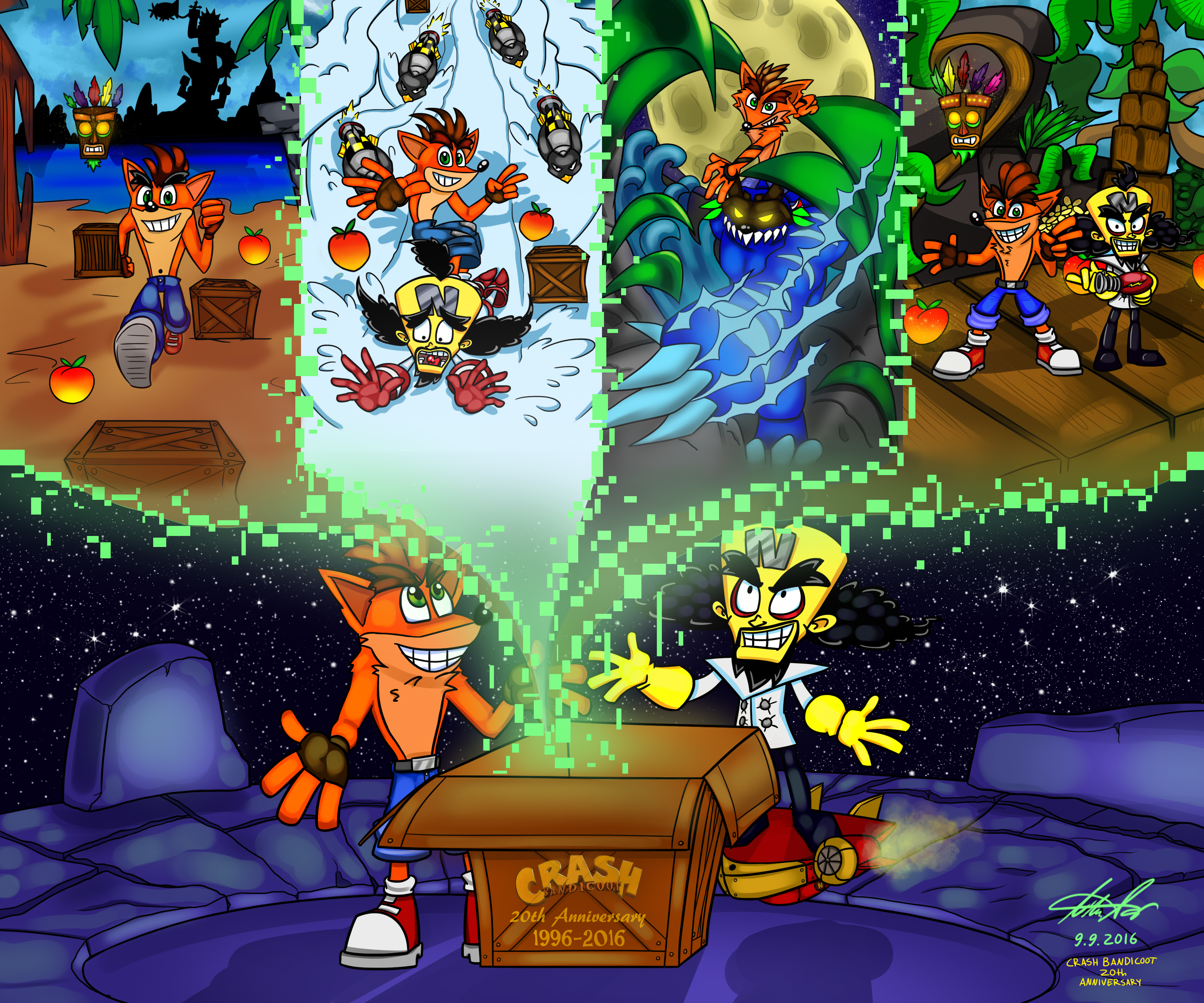 Happy 20th Anniversary Crash Bandicoot!