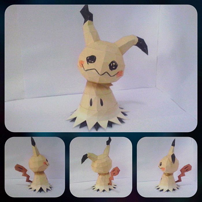 Mimikyu Papercraft