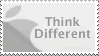 Apple Think different Stamp