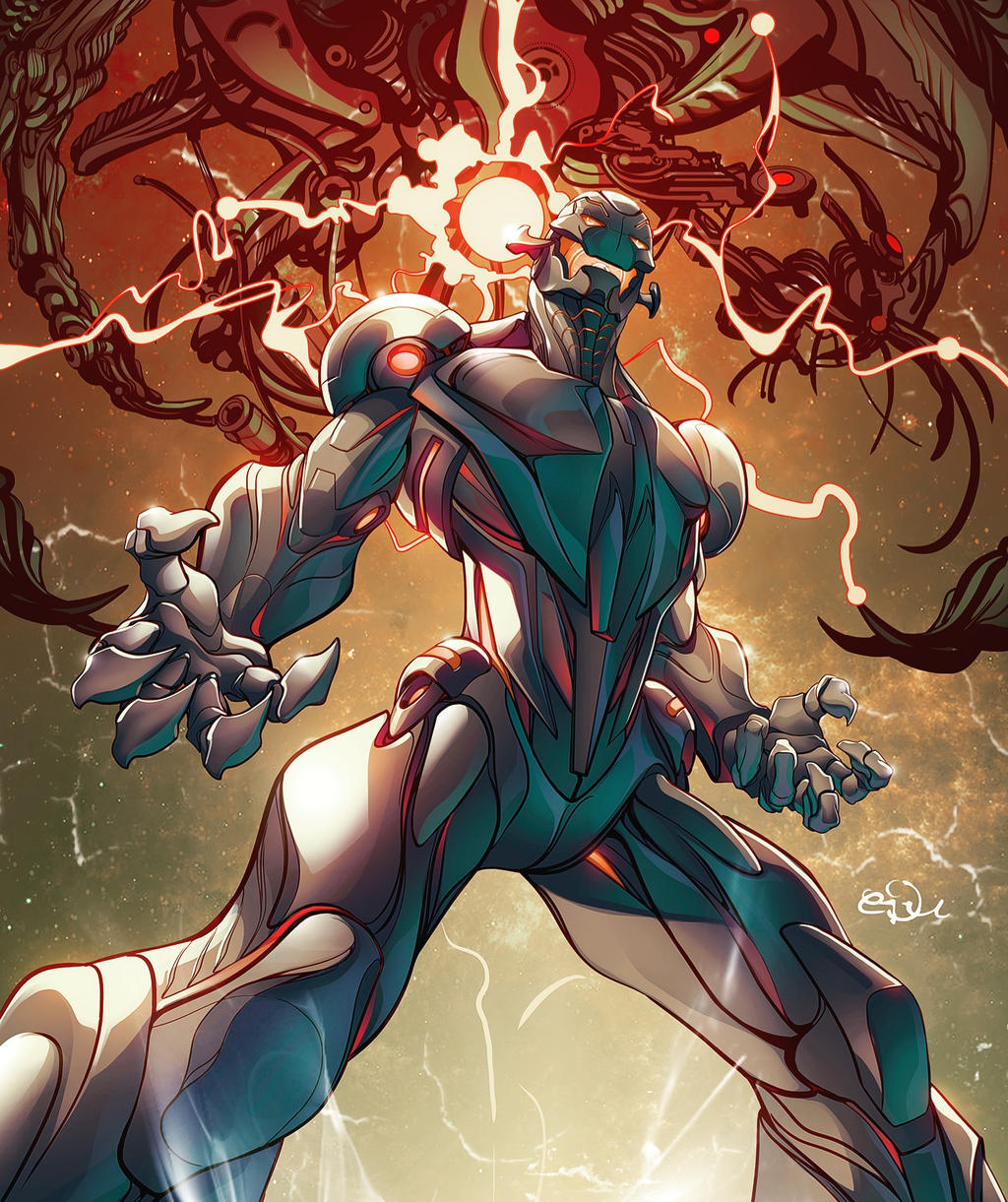 Ultron Factory ULTRON by eDufRancisco on DeviantArt