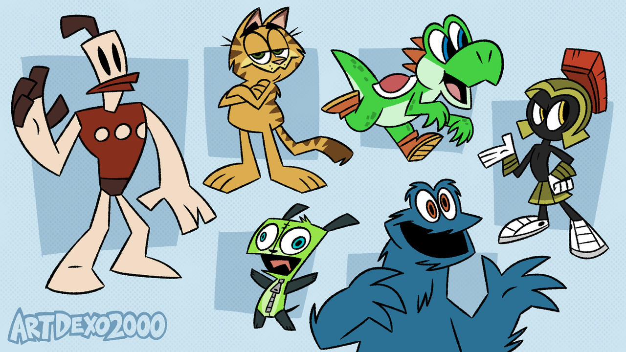 Various Characters by ArtDexo2000 on DeviantArt