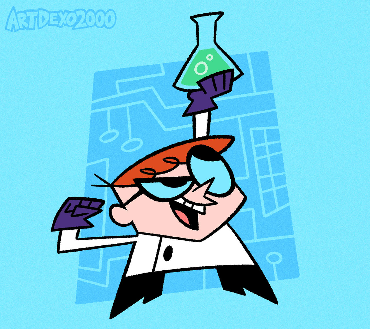 Dexter Labstyle Dexter's Laboratory by ArtDexo2000 on DeviantArt