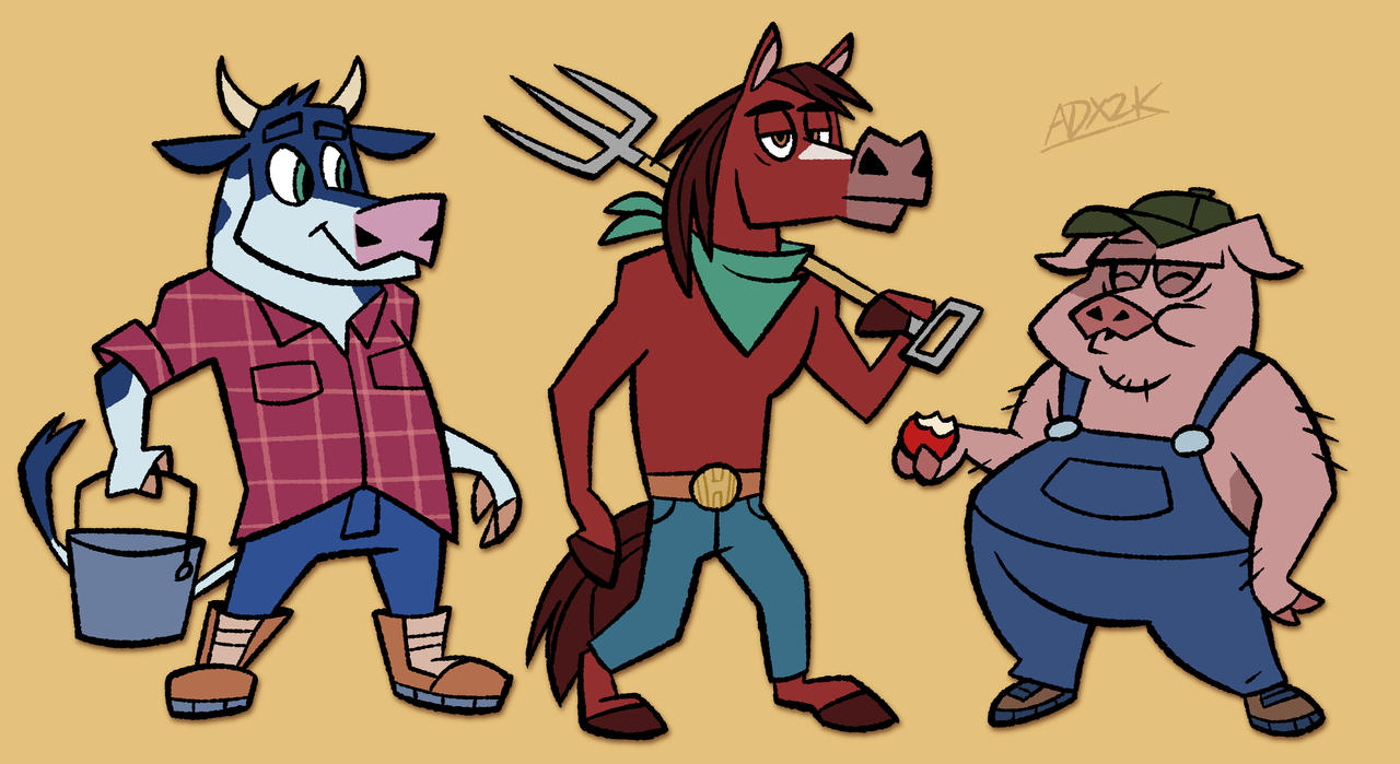 Farm Animals by ArtDexo2000 on DeviantArt
