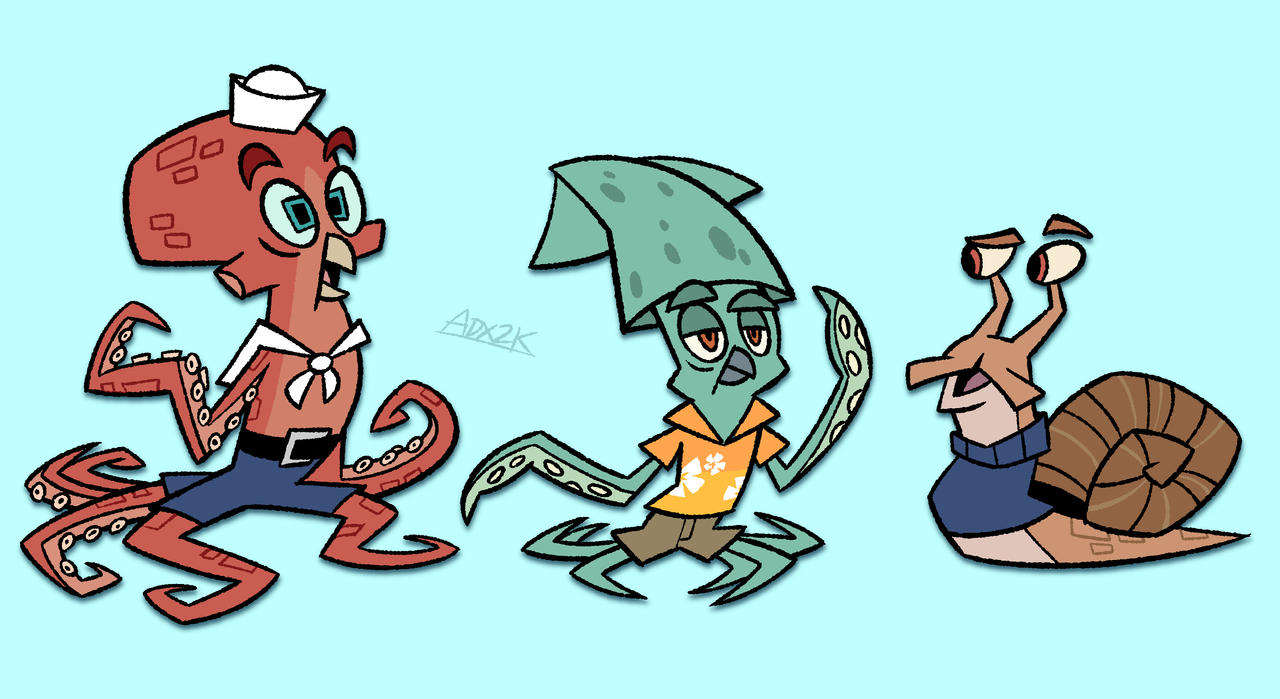 Mollusks by ArtDexo2000 on DeviantArt
