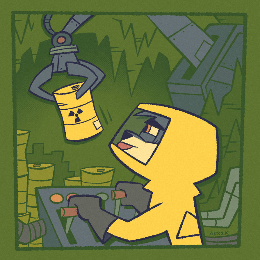 R is for Radioactive by ArtDexo2000 on DeviantArt