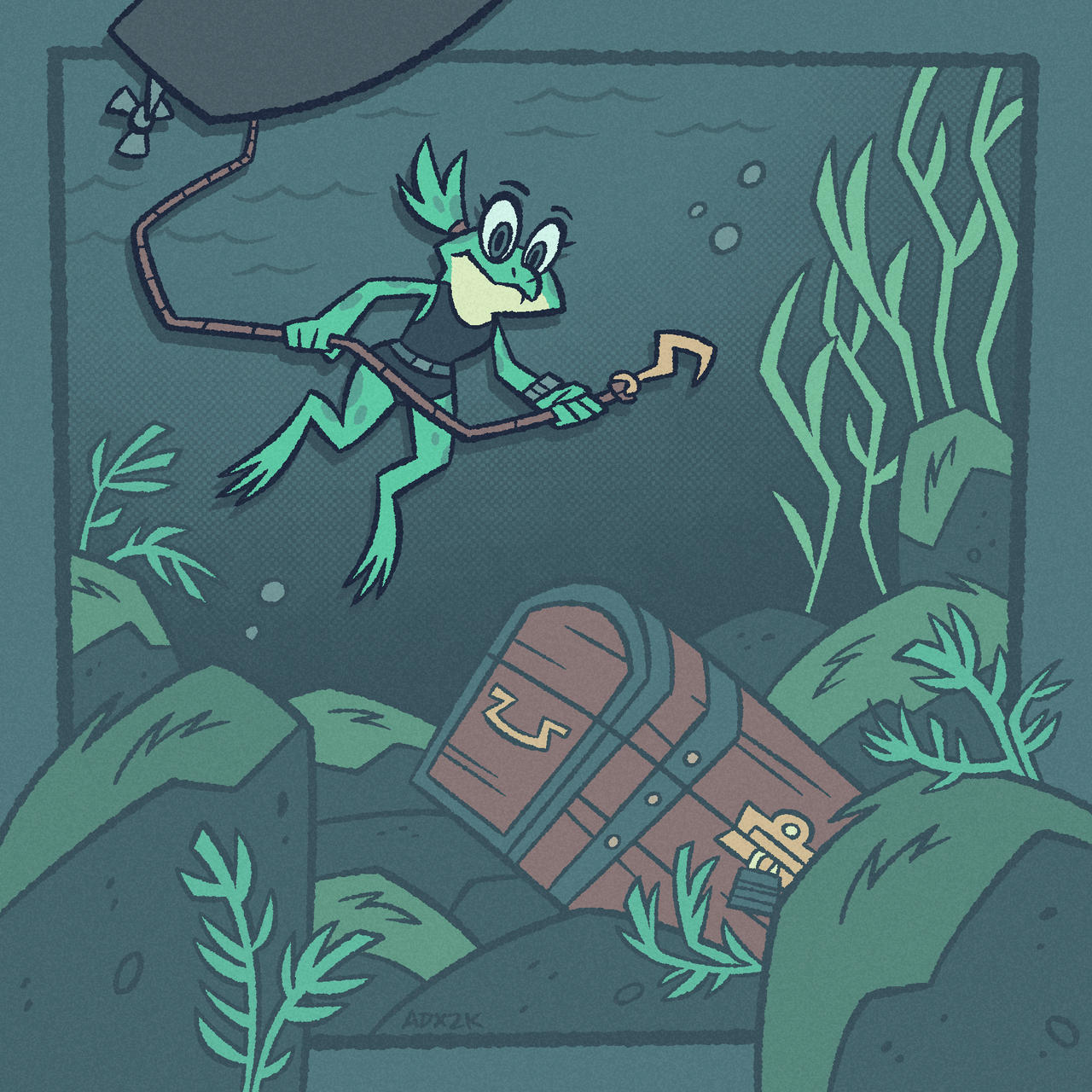 U is for Underwater by ArtDexo2000 on DeviantArt