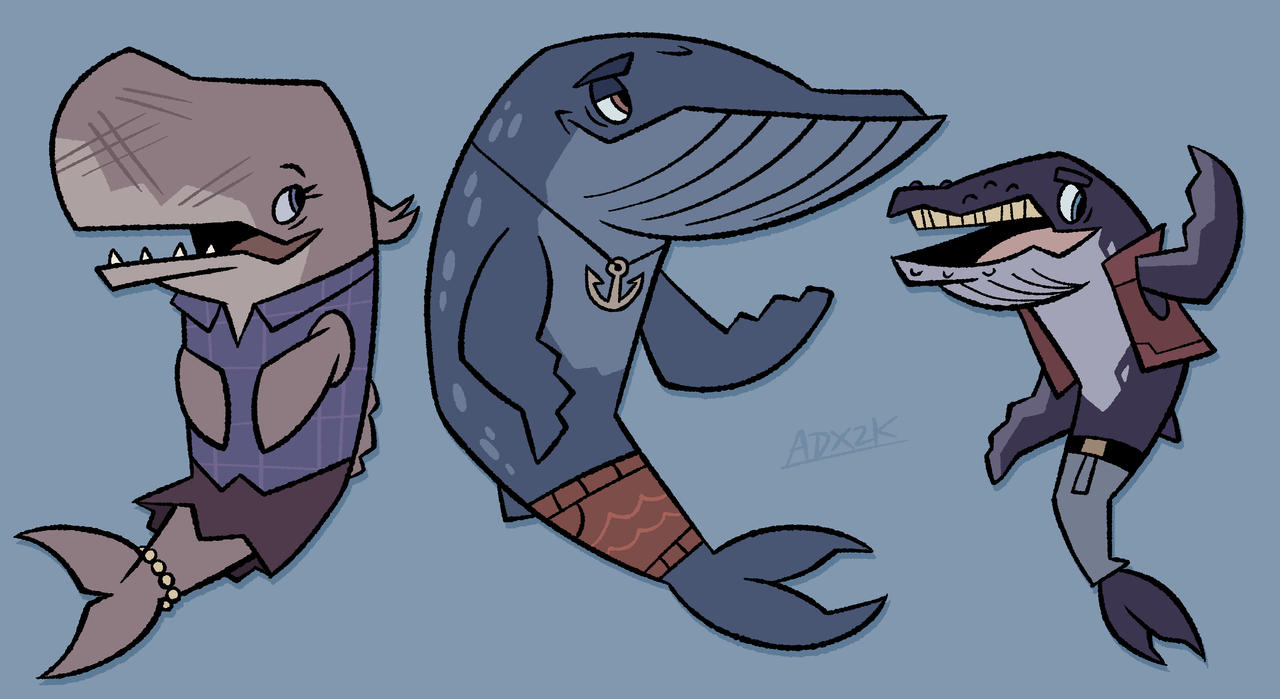 Whales by ArtDexo2000 on DeviantArt