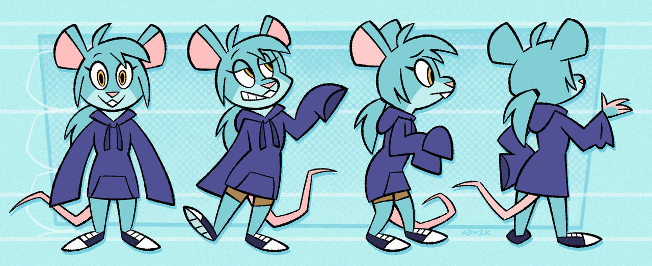 Mouse Model Sheet by ArtDexo2000 on DeviantArt