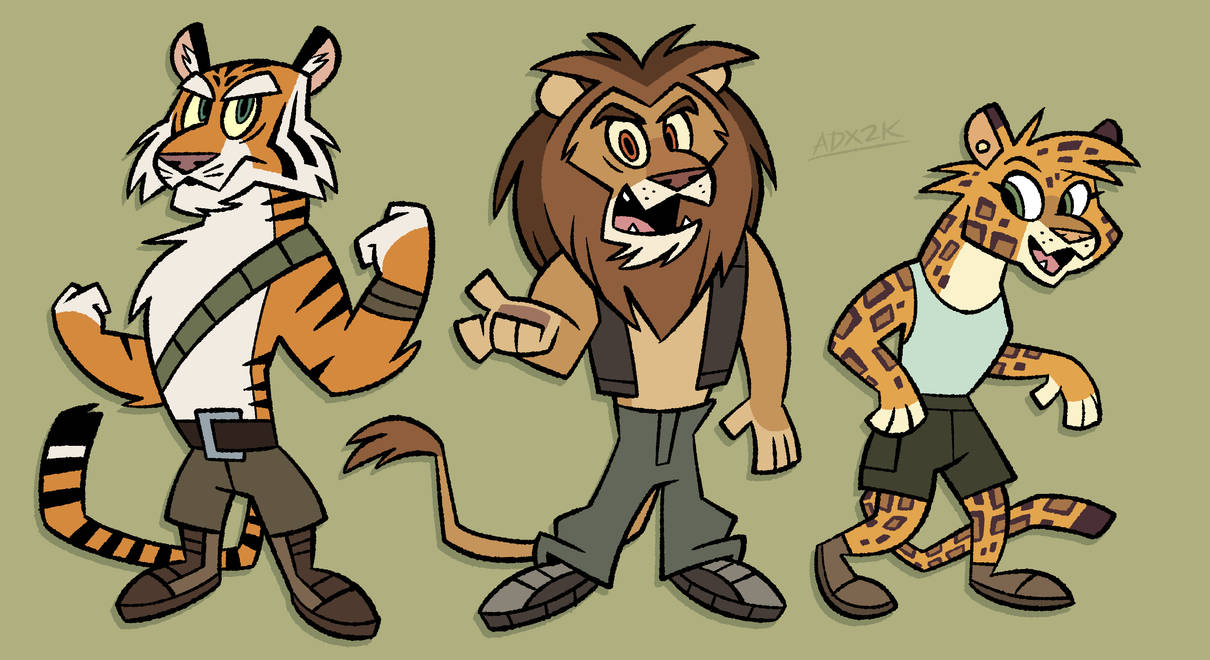 Big Cats by ArtDexo2000 on DeviantArt