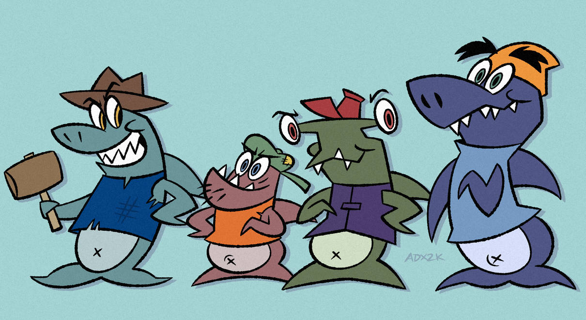 Shark Gang - BrendanDoesArt by ArtDexo2000 on DeviantArt