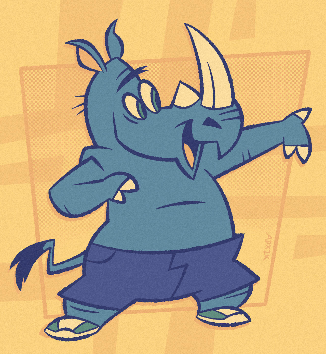 Rhino by ArtDexo2000 on DeviantArt