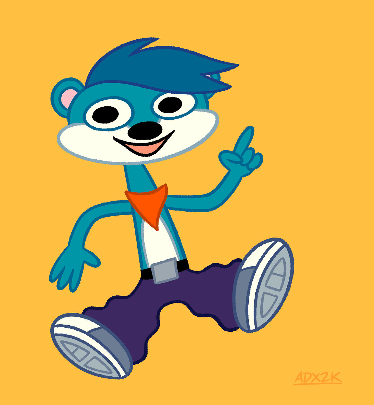 PaRappa Style Slick by ArtDexo2000 on DeviantArt